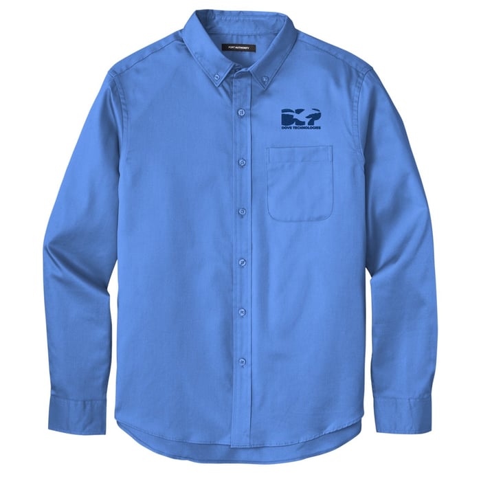 Port Authority® Long Sleeve SuperPro React™ Shirt (48 Pts) image