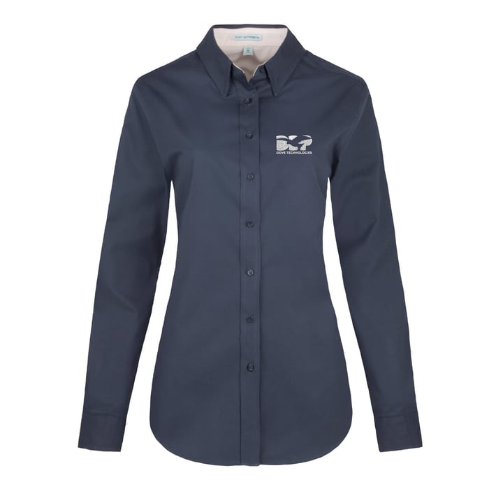 Port Authority® Ladies Long Sleeve Easy Care Shirt (45 Pts) image
